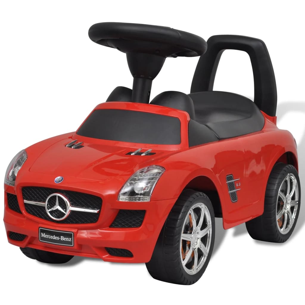 Carro de empurrar para crianças, vermelho Mercedes Benz