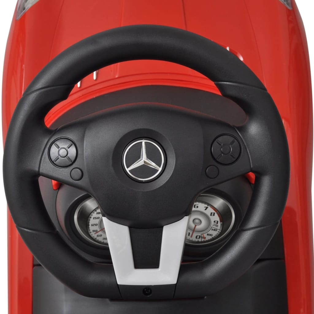 Carro de empurrar para crianças, vermelho Mercedes Benz
