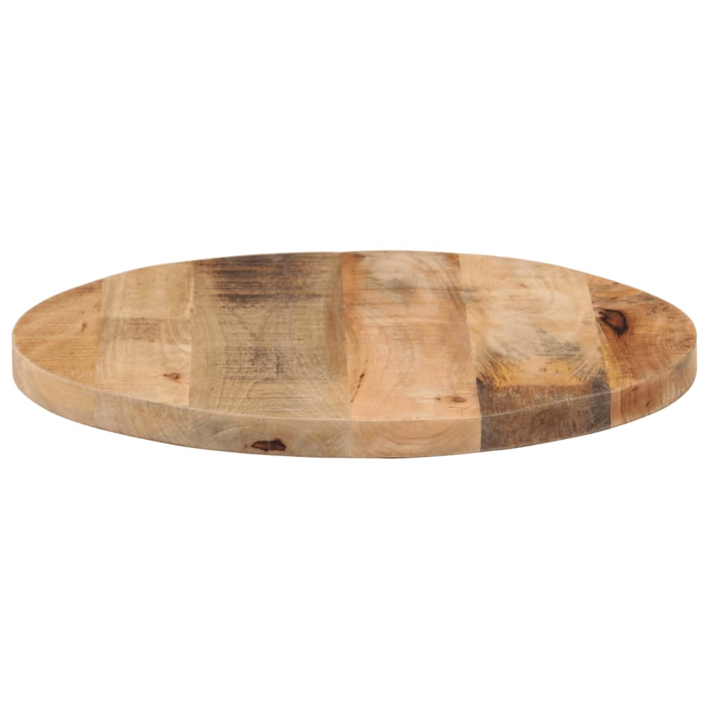 Tampo de mesa redondo Ø40x2,5cm madeira mangueira áspera maciça