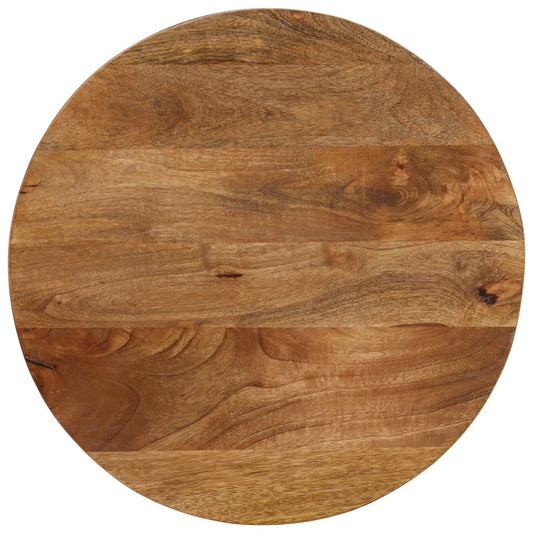 Tampo de mesa redondo Ø50x2,5cm madeira de mangueira maciça