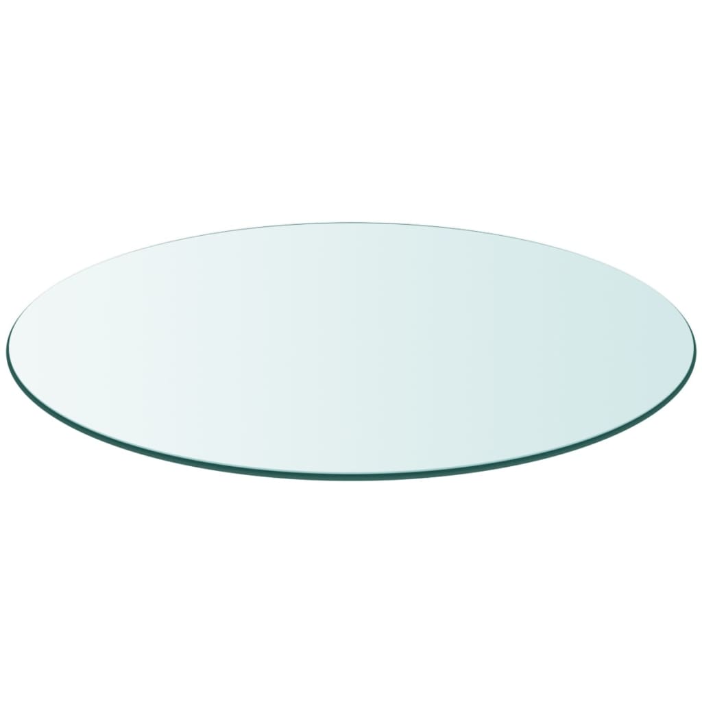 Tampo de mesa em vidro temperado, redondo, 700 mm
