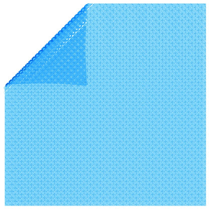 Cobertura para piscina 975x488 cm PE azul