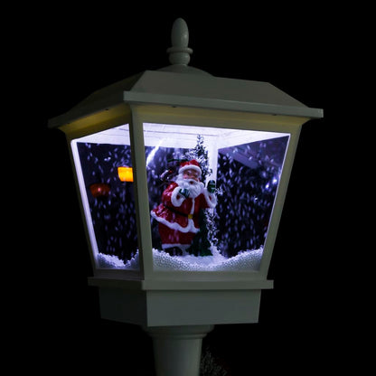 Candeeiro de rua natalício com Pai Natal 180 cm LED