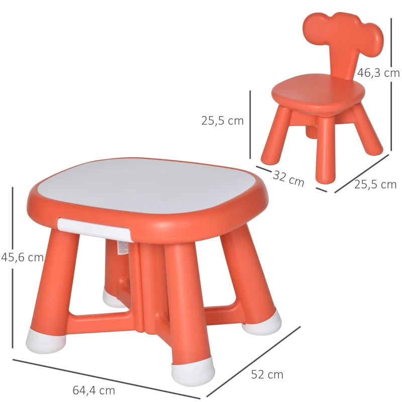 Conjunto Infantil Jerry - 1 Mesa e 2 Cadeiras - Design Moderno