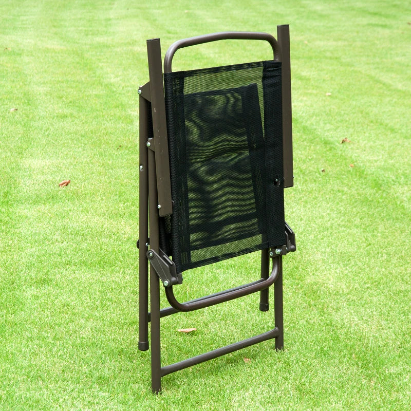 Conjunto de Refeição Shilla - 4 Cadeiras, 1 Mesa e 1 Guarda Sol