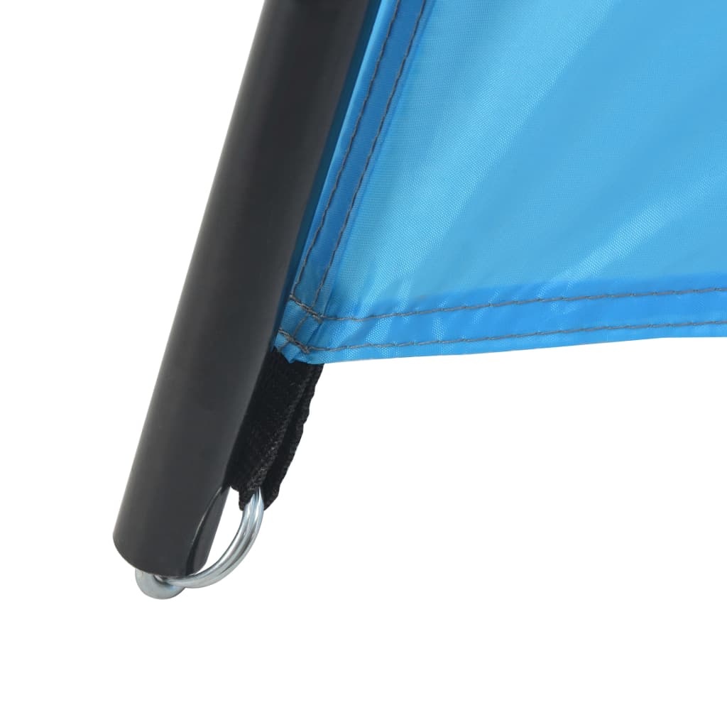 Tenda para piscina 500x433x250 cm tecido azul