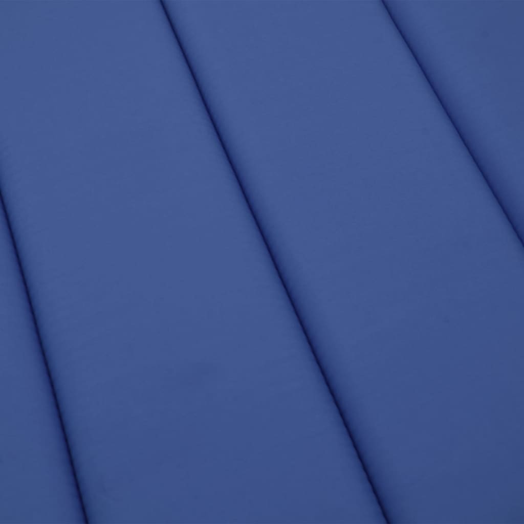 Almofadão p/ espreguiçadeira 186x58x3cm tecido oxford azul real