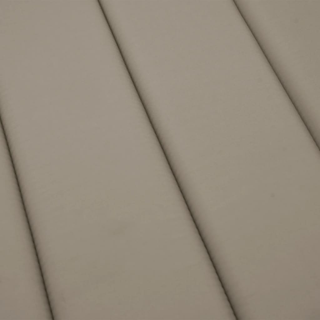 Almofadão p/ espreguiçadeira tecido oxford cinza-acastanhado