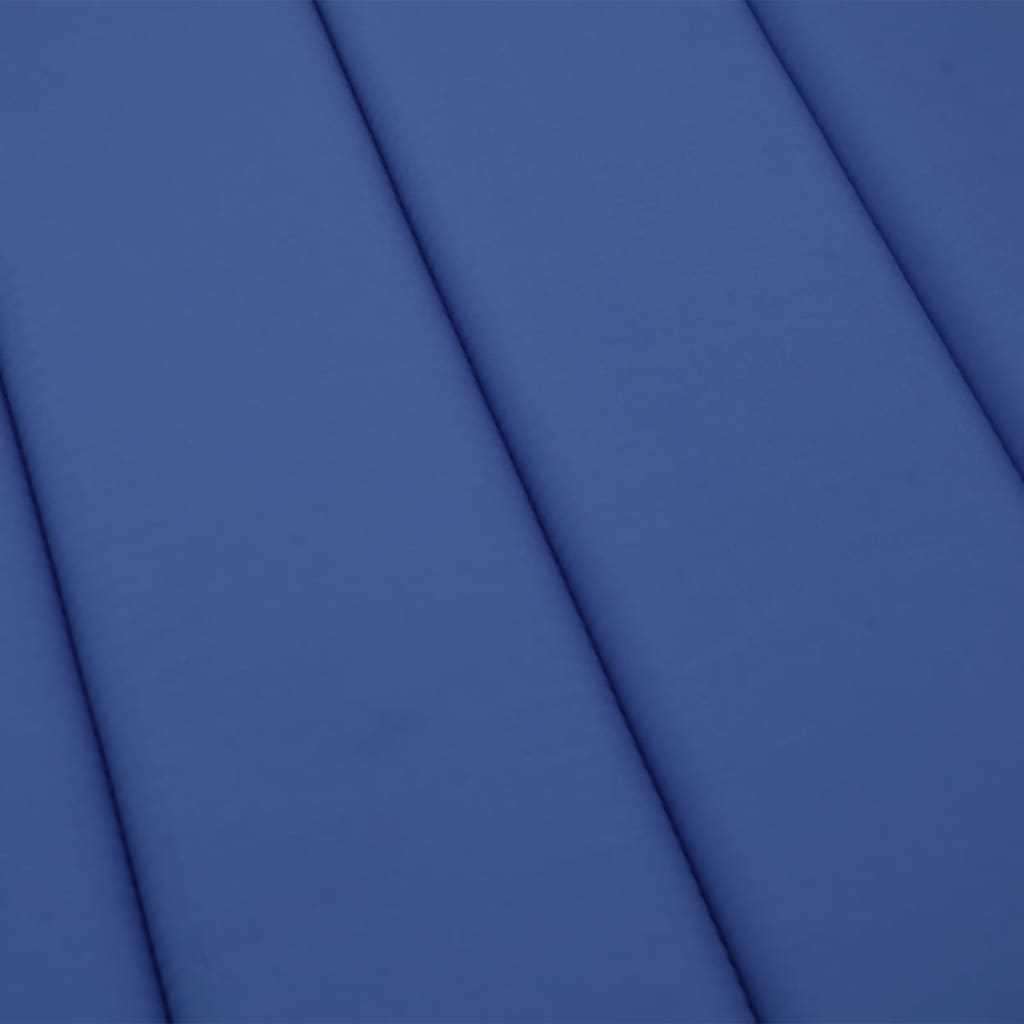 Almofadão p/ espreguiçadeira 200x60x3cm tecido oxford azul real