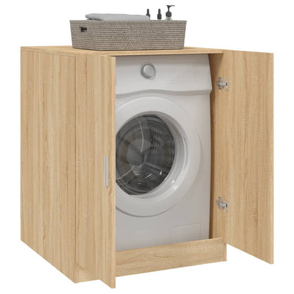 Armário máquina lavar roupa 71x71,5x91,5 cm carvalho sonoma