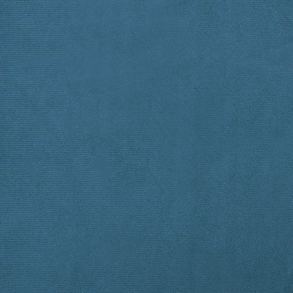 Cama para cães 100x50x21 cm veludo azul