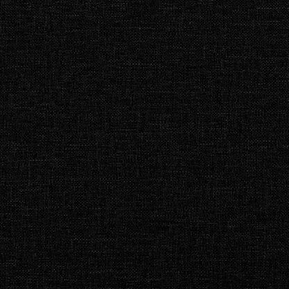 Sofá Cama Helsi - Com Apoio de Braços - Cor Preto - Estrutura em Madeira, Assentos, Encostos e Apoios de Braços Espessamente Acolchoados - 224 x 89-100x 70-47 cm - Design Moderno