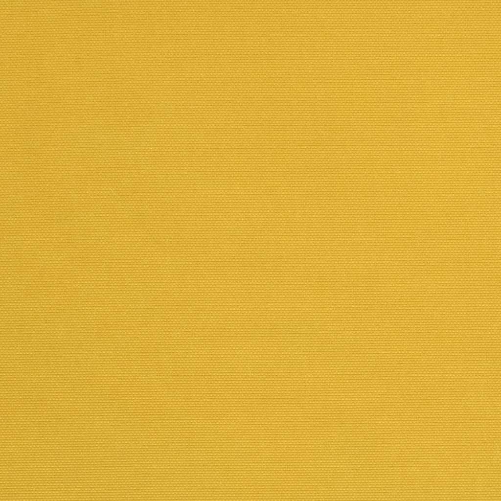 Guarda-sol de parede com luzes LED 290 cm amarelo