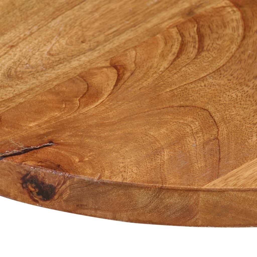 Tampo de mesa redondo Ø90x2,5cm madeira de mangueira maciça