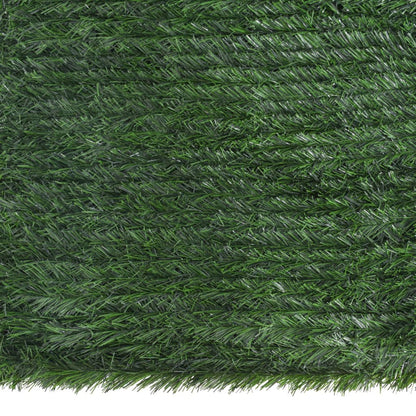 Vedação de relva artificial 1x10 m verde