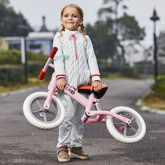 Bicicleta Sem Pedais Rosa - Leva-Me Contigo - Móveis & Decoração