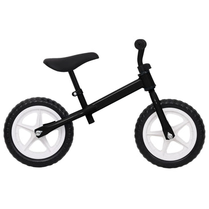 Bicicleta de equilíbrio com rodas de 11" preto