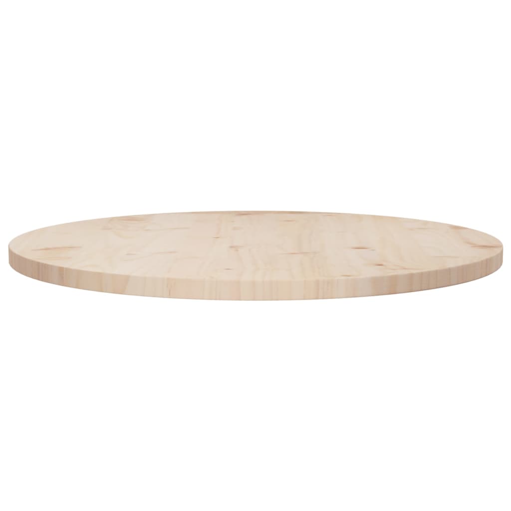 Tampo de mesa pinho maciço Ø70x2,5 cm
