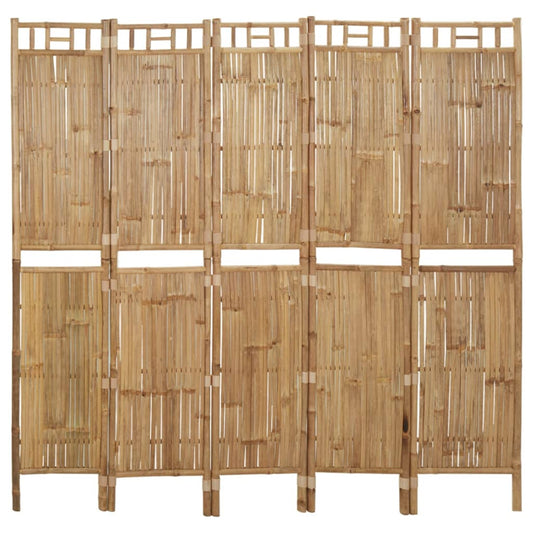 Biombo Verse em Bambu - 200x180cm - Design Natura