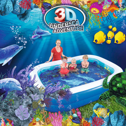 Bestway Piscina insuflável Undersea Adventure 54177
