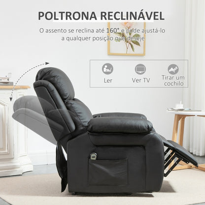 Poltrona Relax Elevatória Levise - Design Moderno - Leva-Me Contigo - Móveis & Decoração