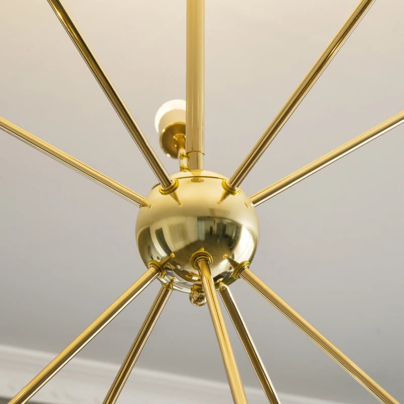 Candeeiro de Teto Finest Dourado - Design Moderno