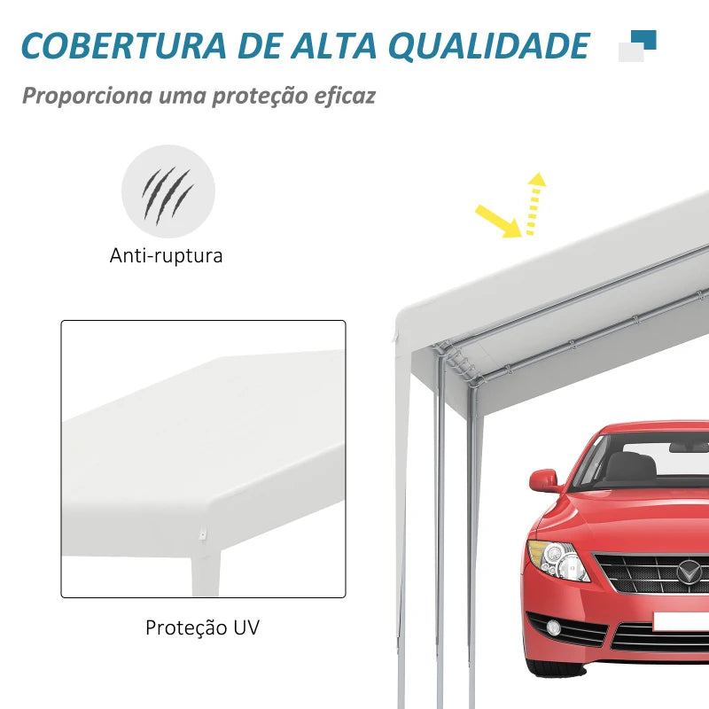 Tenda/Garagem Portátil - 4x4m - Design Moderno
